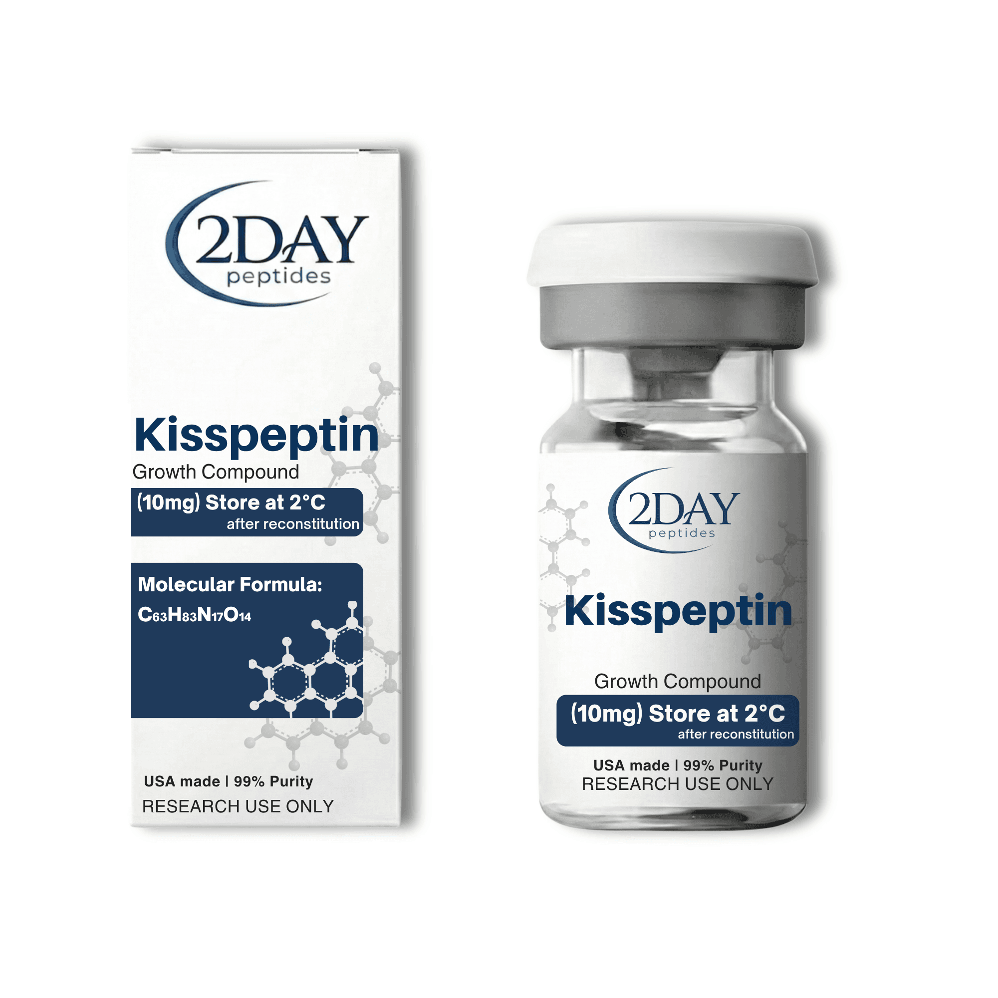 Kisspeptin vial and packaging